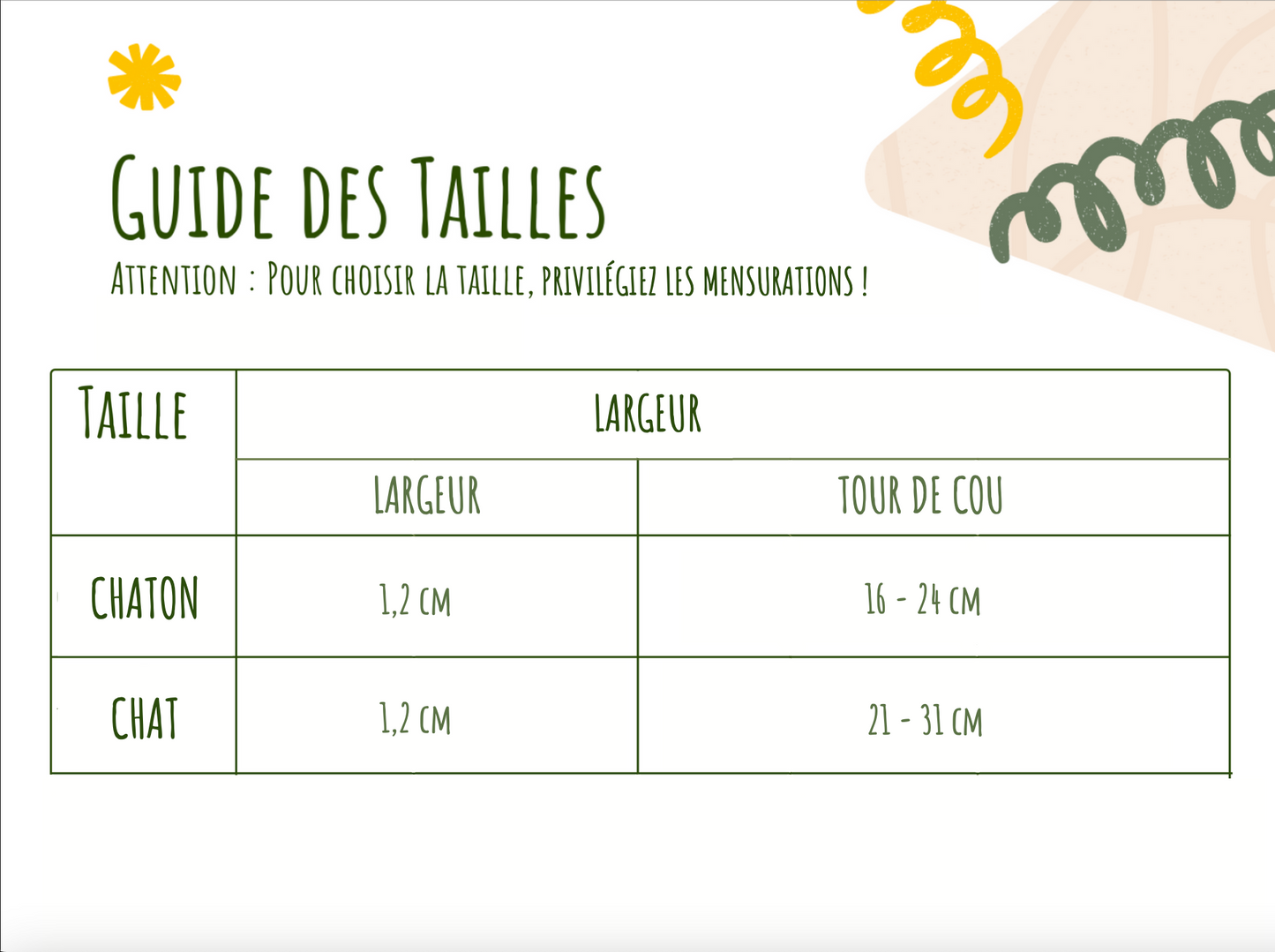 Collier Chat Anti-Étranglement Velours Côtelé Vert