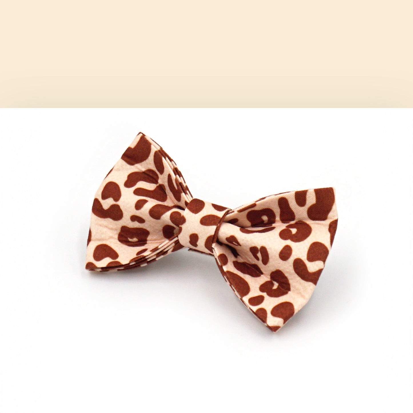 Noeud Papillon Coton Sable
