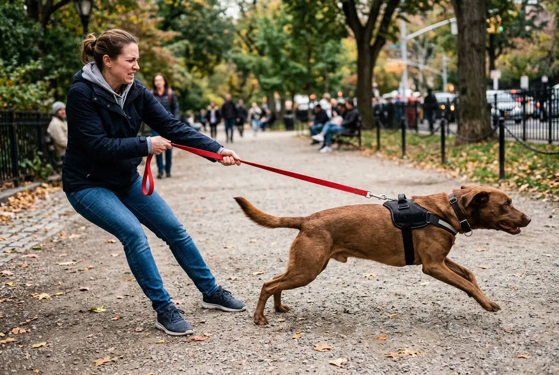 Chien qui tire en laisse : dangers et solutions efficaces