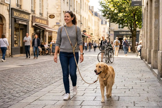 Laisse main libre pour chien : les meilleures laisses 2026