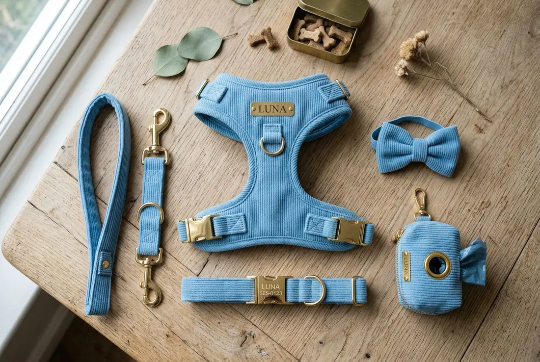 Accessoires chien artisanal : harnais et accessoires pour chiens fait main