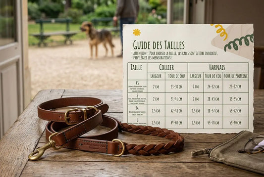 Laisse pour chien fait main : artisanale et personnalisable
