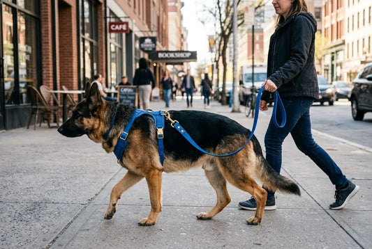 Laisse anti-traction gros chien : robuste et résistante