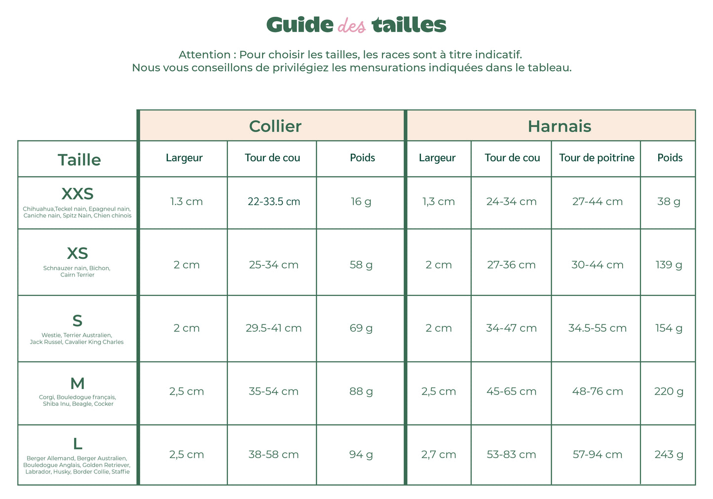 Collier Chien Personnalisé Léopard Sable