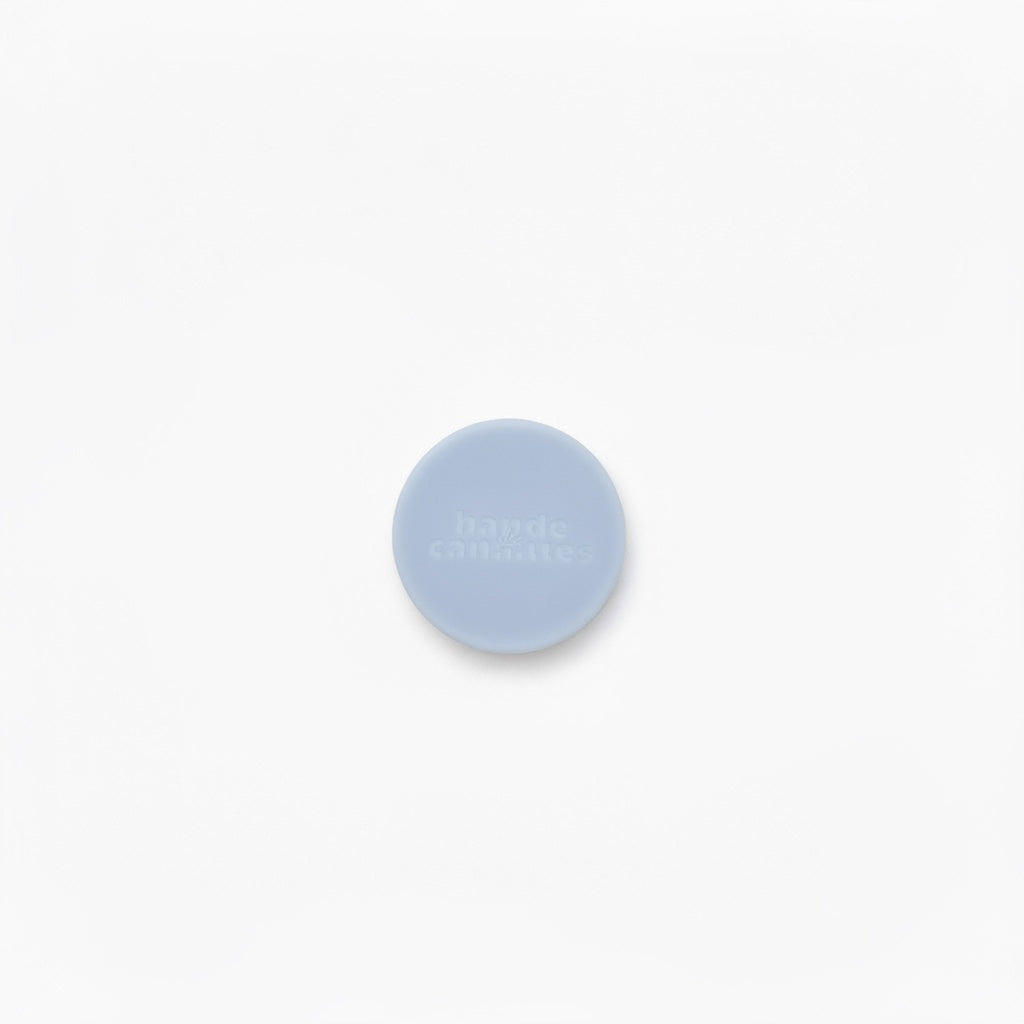Étui AirTag Silicone pour Collier et Harnais – Coque de Protection Antichoc Bleu ciel 