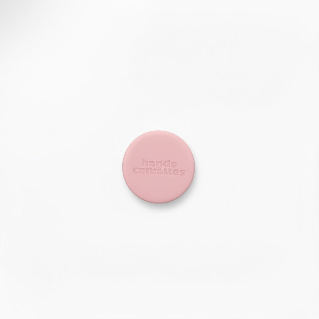 Étui AirTag Silicone pour Collier et Harnais – Coque de Protection Antichoc Rose