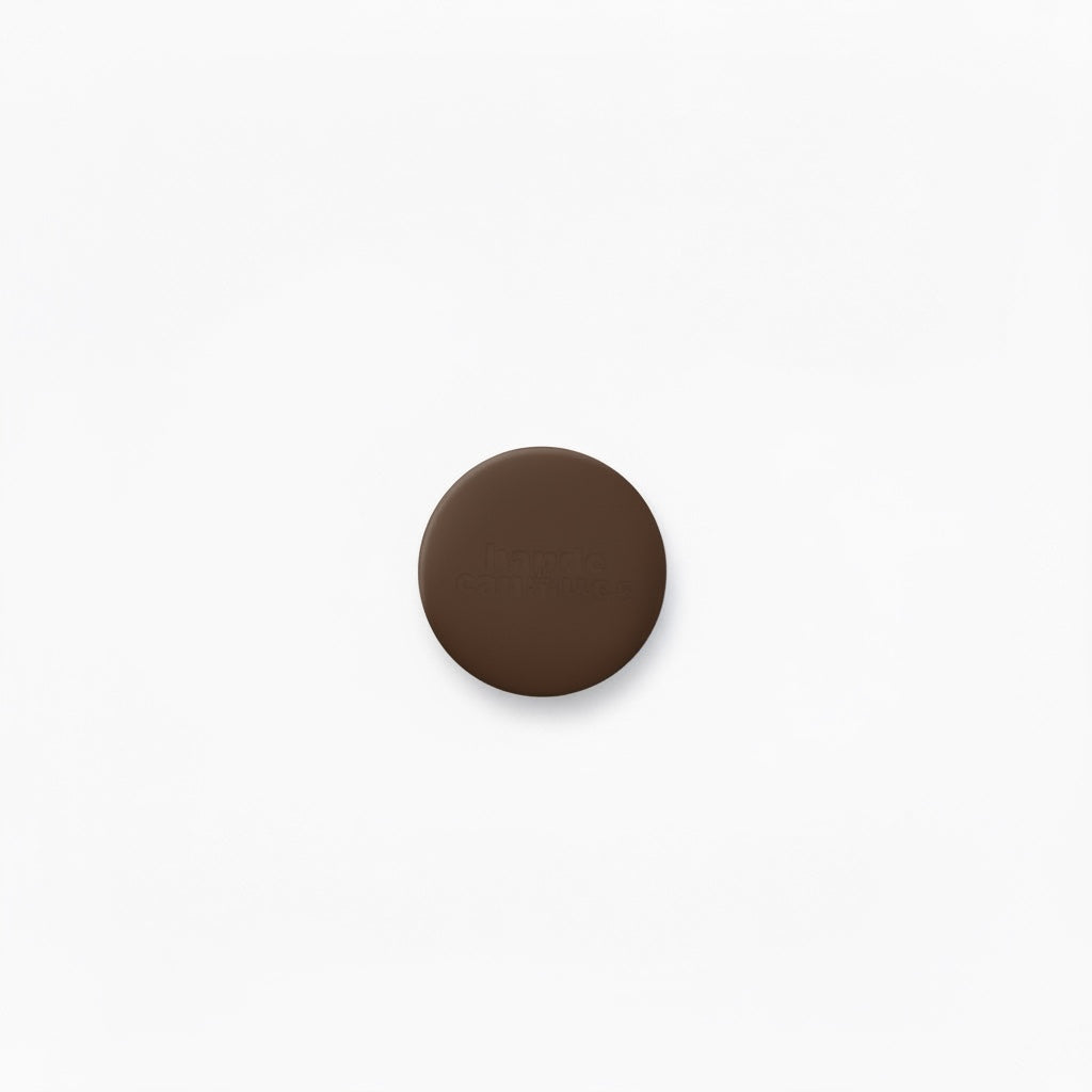 Étui AirTag Silicone pour Collier et Harnais – Coque de Protection Antichoc Marron