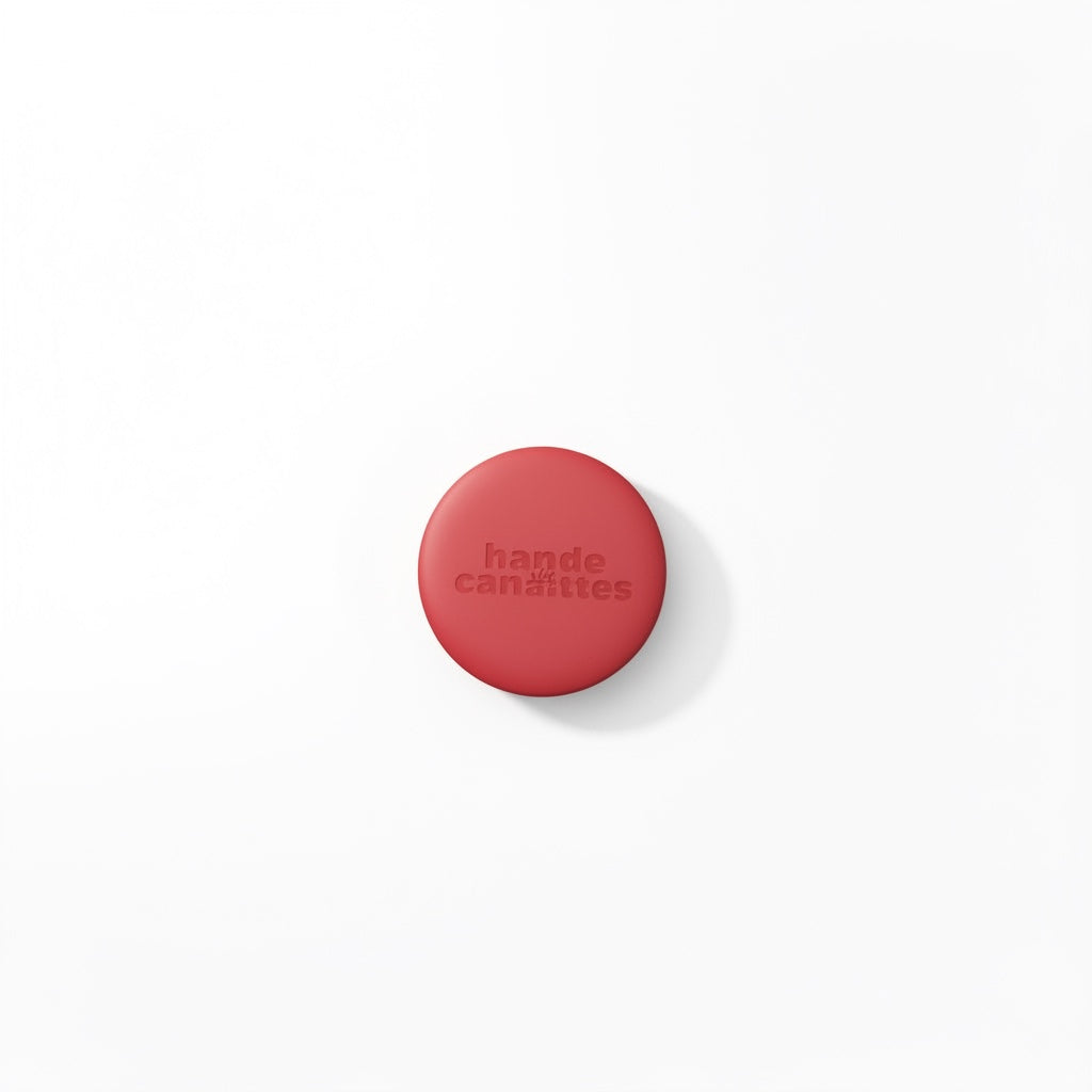 Étui AirTag Silicone pour Collier et Harnais – Coque de Protection Antichoc Rouge